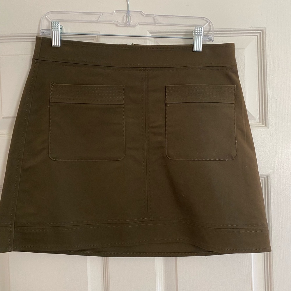 Green Mini Skirt